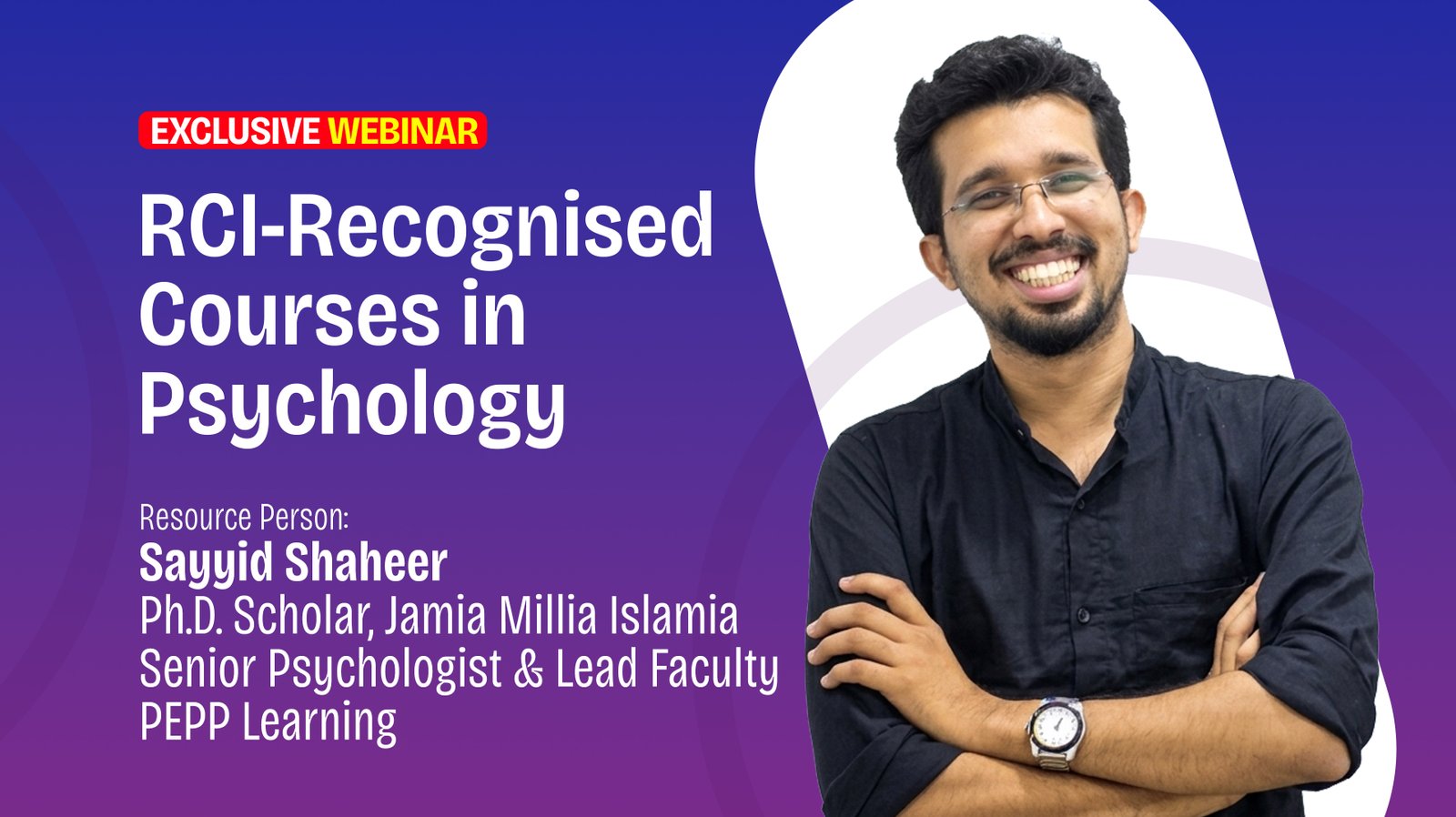 RCI-Recognised Courses in Psychology