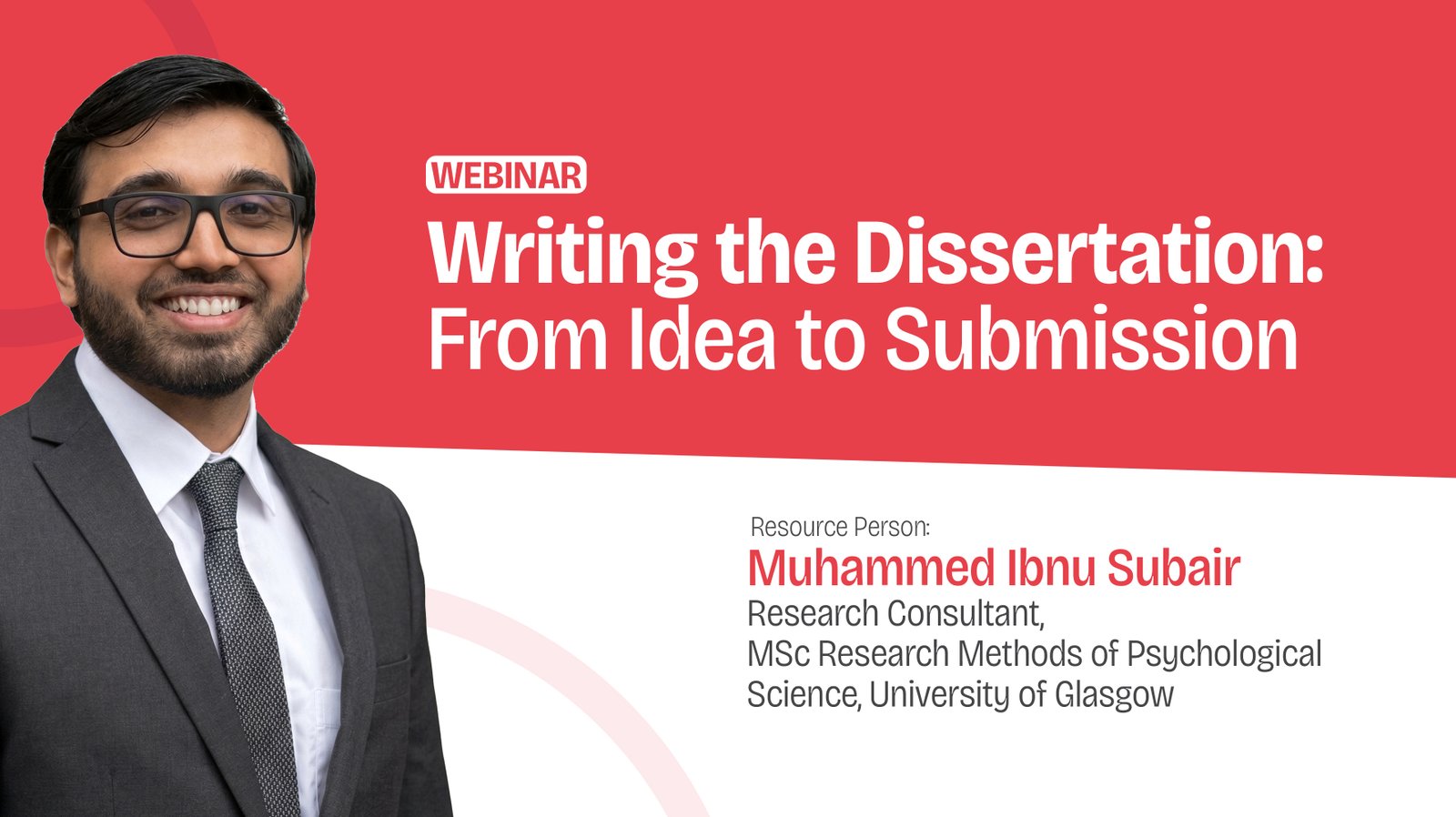 Writing the Dissertation: From Idea to Submission