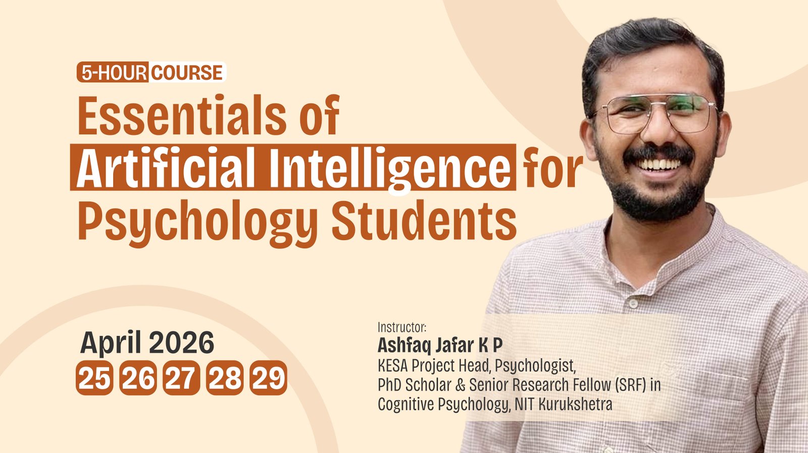 Course 11 - Essentials of Artificial Intelligence for Psychology Students