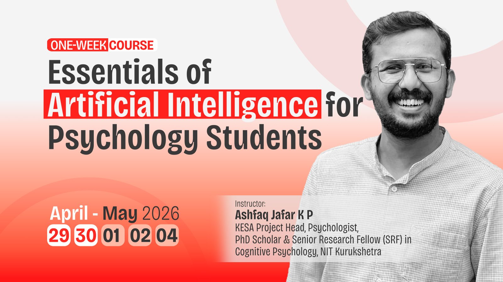 Course 11 - Essentials of Artificial Intelligence for Psychology Students
